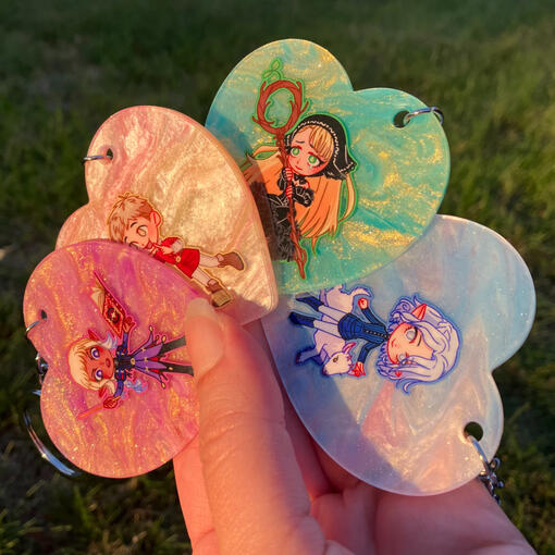 Dungeon Meshi Pearl Acrylics