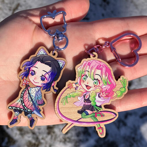 KNY wooden charms